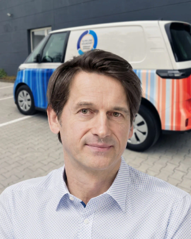 Portrait von Michael Petsching, Head of Logistics Fleet & Hardware